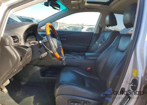 2010 Lexus Rx 350 из США, поврежденный, VIN 2T2BK1BA5AC077951